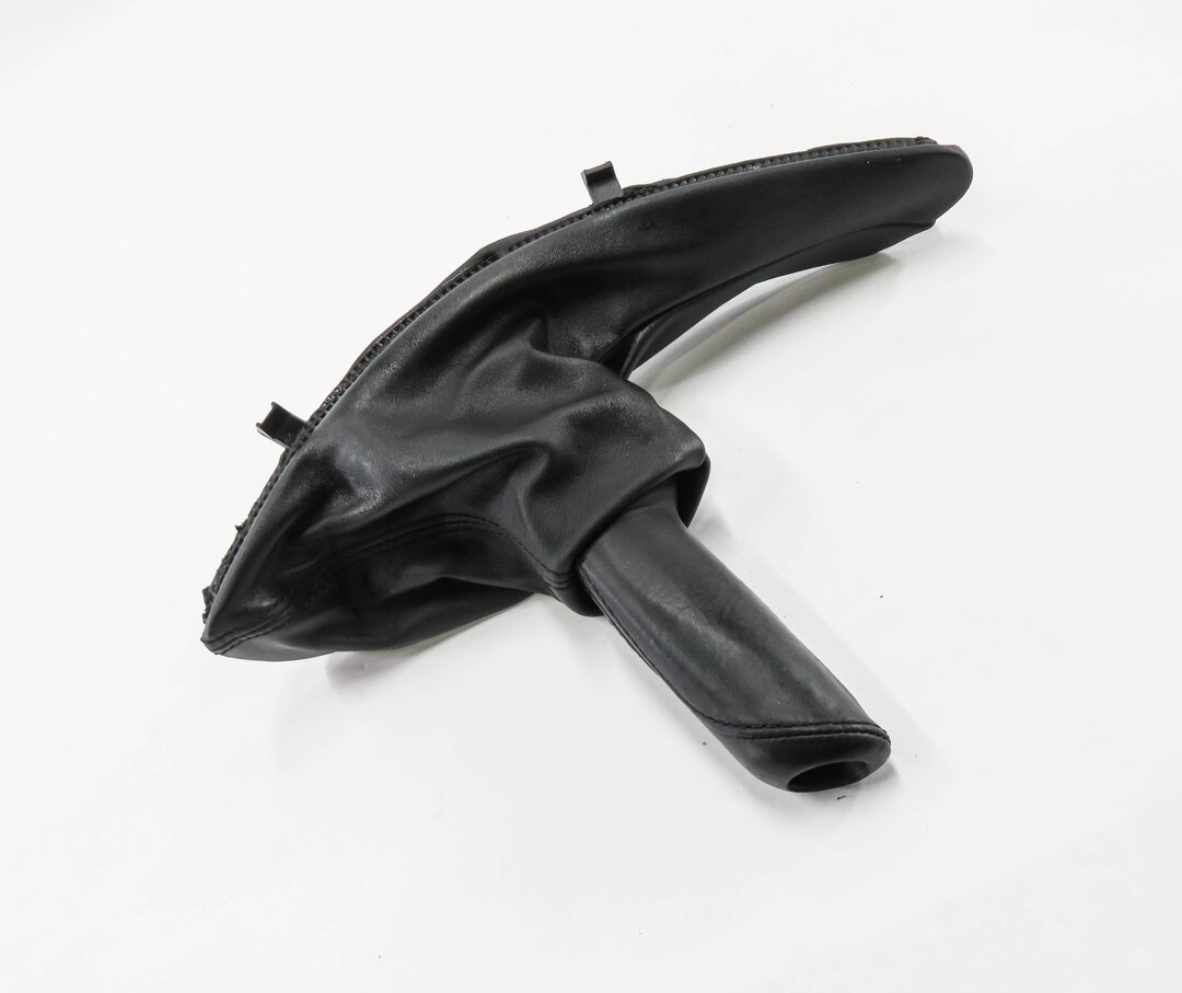2016 BMW 340i (F30) ///M EMERGENCY PARKING BRAKE ARM LEVER COVER (BLACK LEATHER)