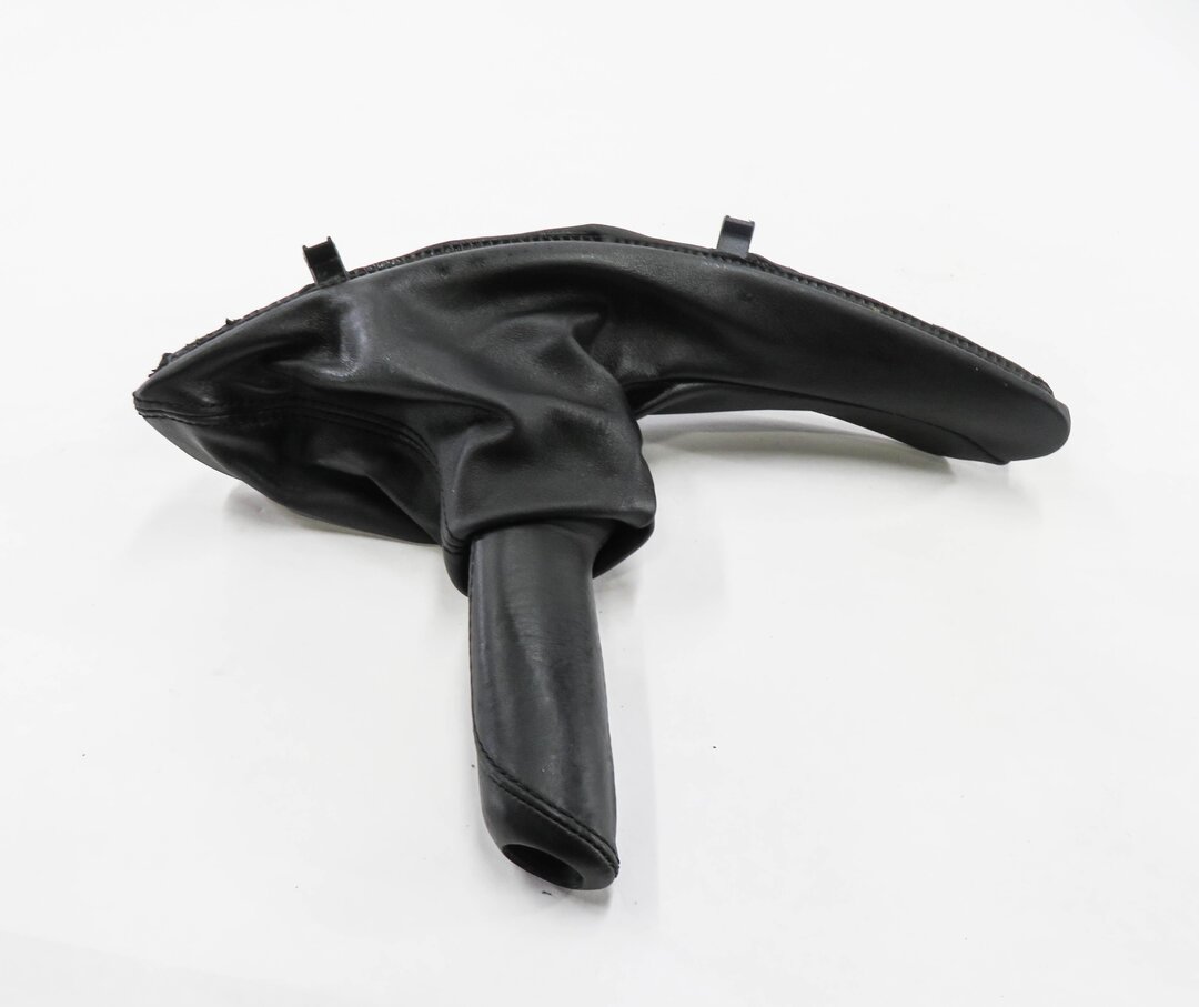 Thumbnail 2: 2016 BMW 340i (F30) ///M EMERGENCY PARKING BRAKE ARM LEVER COVER (BLACK LEATHER)