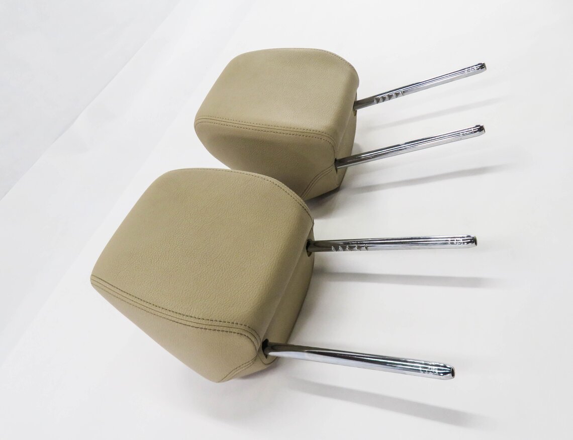 Thumbnail 4: 2016 BMW 340i (F30) FRONT LEFT & RIGHT SEAT HEADREST SET-2 (VENETIAN BEIGE KCDF)