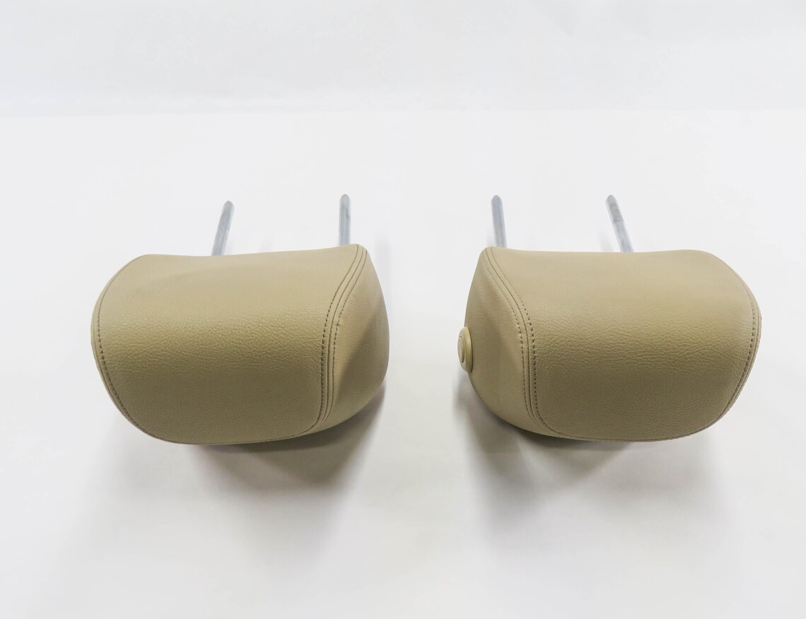 Thumbnail 5: 2016 BMW 340i (F30) FRONT LEFT & RIGHT SEAT HEADREST SET-2 (VENETIAN BEIGE KCDF)
