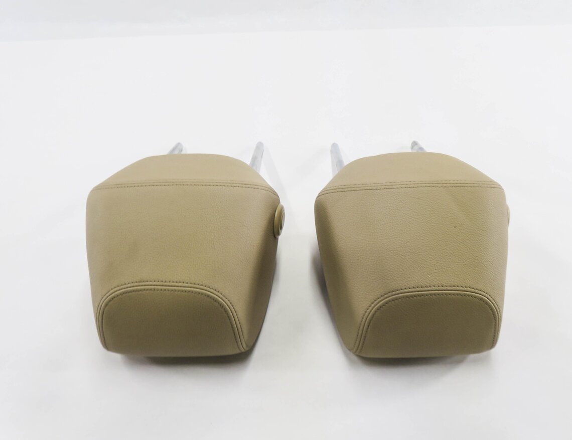 Thumbnail 6: 2016 BMW 340i (F30) FRONT LEFT & RIGHT SEAT HEADREST SET-2 (VENETIAN BEIGE KCDF)