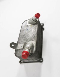 Thumbnail 3: 2008-2010 PORSCHE CAYENNE (957) 4.8L V8 ENGINE MOTOR OIL FLUID COOLER