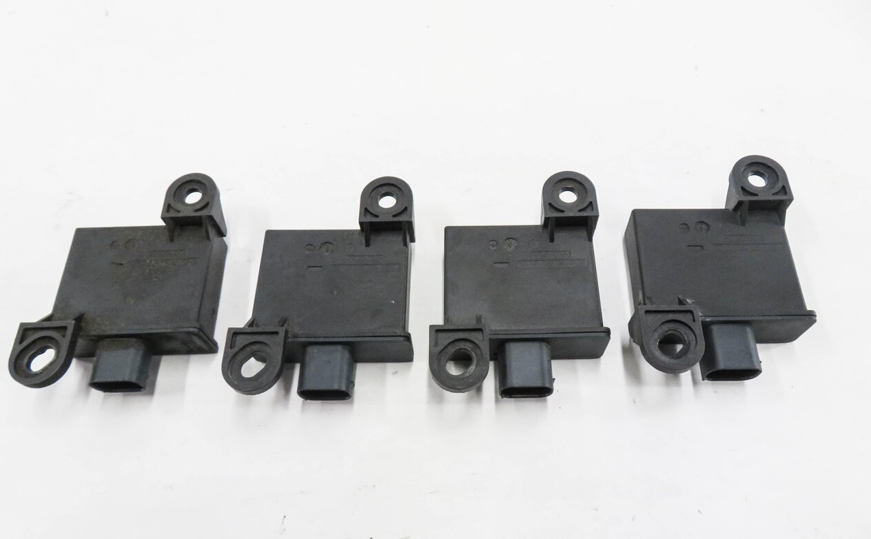 Thumbnail 5: 2008 PORSCHE CAYENNE (957) TPMS TIRE AIR PRESSURE SENSOR TRIGGER MODULE SET-4