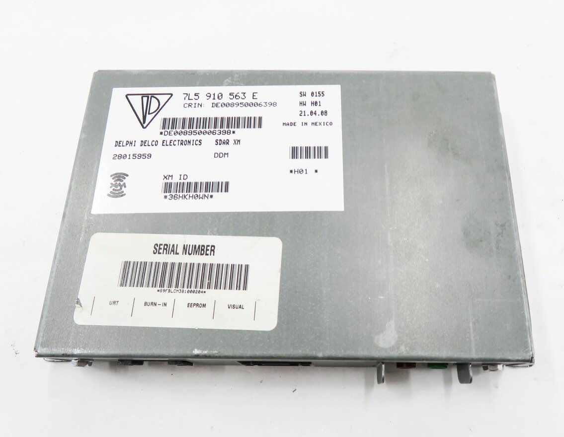 Thumbnail 2: 2005-2010 PORSCHE CAYENNE (955 957) XM SATELLITE RADIO RECEIVER MODULE