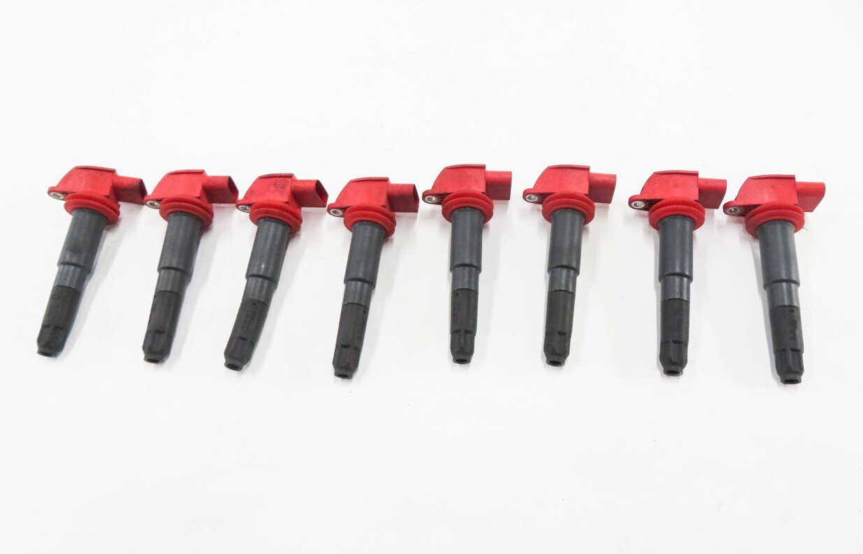 Thumbnail 5: 2008-2010 PORSCHE CAYENNE (957) 4.8L V8 ENGINE IGNITION COIL IGNITER SET-8