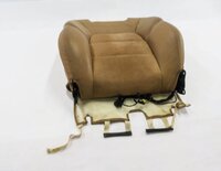 2008 PORSCHE CAYENNE (957) PASSENGER - UPPER TOP HEATED SEAT CUSHION (BEIGE)