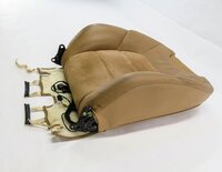 Thumbnail 2: 2008 PORSCHE CAYENNE (957) PASSENGER - UPPER TOP HEATED SEAT CUSHION (BEIGE)
