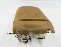Thumbnail 4: 2008 PORSCHE CAYENNE (957) PASSENGER - UPPER TOP HEATED SEAT CUSHION (BEIGE)