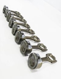 Thumbnail 4: 2008-2014 CAYENNE PANAMERA (957 958 970 G1) 4.8L M48 ENGINE - PISTON w/ ROD SET