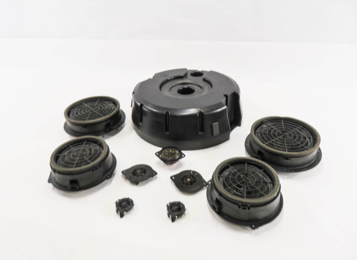 2012 AUDI Q5 (B8 8R) RADIO STEREO SUB SUBWOOFER TWEETER SPEAKER SET-10
