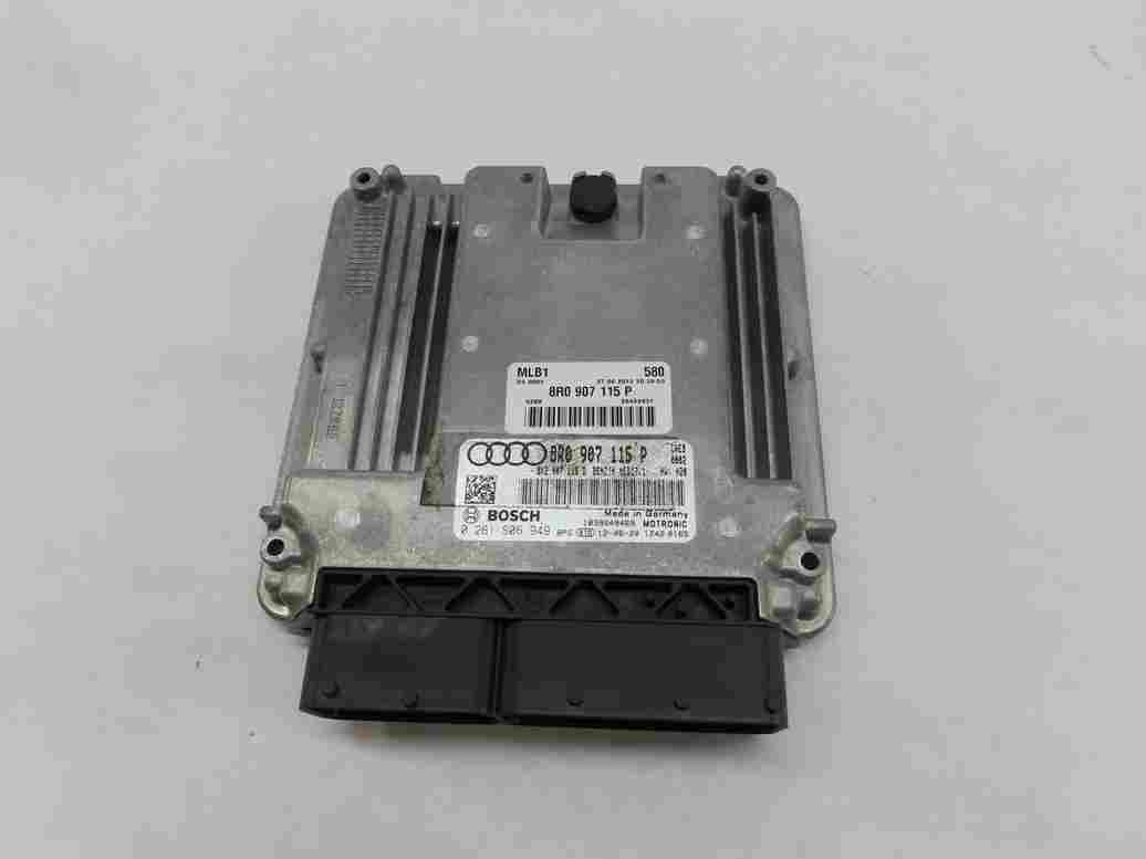 2012 AUDI Q5 (B8 8R) 2.0L CAEB TURBO ENGINE ECM BCM IMMOBILIZER MODULE KEY SET