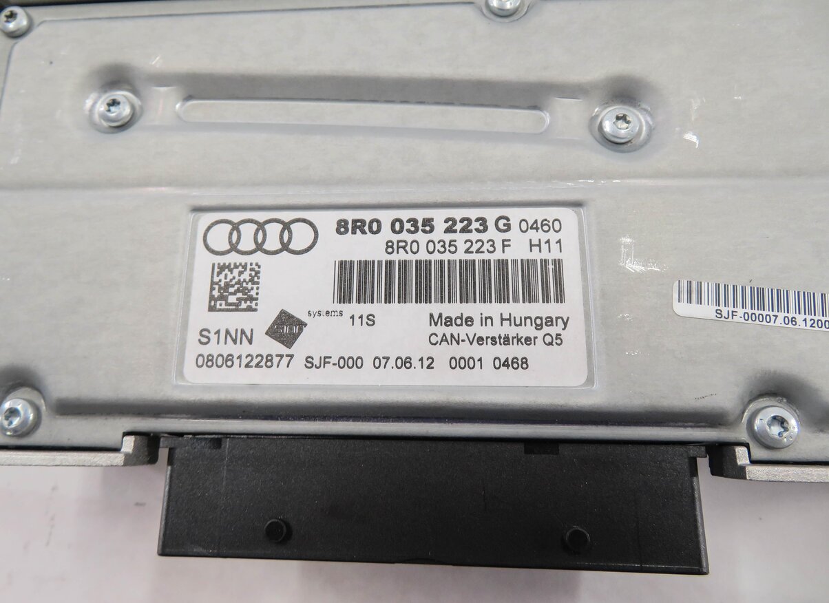 Thumbnail 7: 2012 AUDI Q5 (B8 8R) RADIO STEREO AUDIO AMP AMPLIFIER