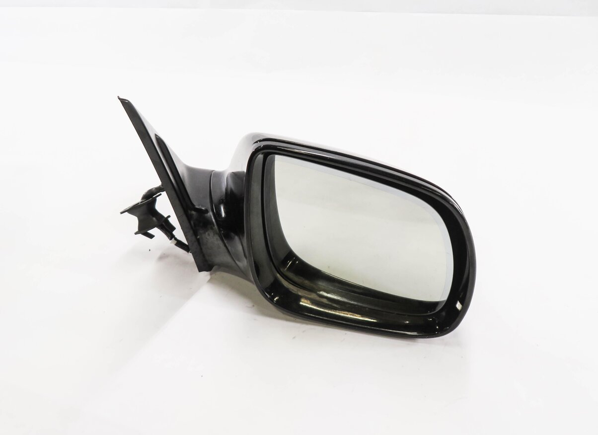 Thumbnail 3: 09-14 AUDI Q5 (8R) RIGHT P-FOLD HEAT AUTODIM MEMORY DOOR MIRROR w/ LIGHT (BLACK)