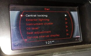 2009-2017 AUDI A4 S4 A5 S5 Q5 (B8 8K 8T 8R) RADIO STEREO MEDIA DISPLAY SCREEN