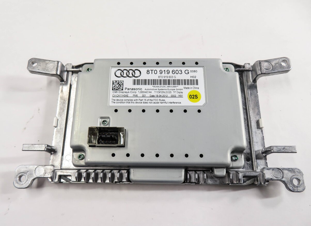 Thumbnail 7: 2009-2017 AUDI A4 S4 A5 S5 Q5 (B8 8K 8T 8R) RADIO STEREO MEDIA DISPLAY SCREEN