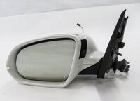 Thumbnail 3: 11-14 AUDI A8 S8 (D4 4H) LEFT P-FOLD LANE KEEP ASSIST DOOR MIRROR (IBIS WHITE)
