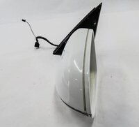 Thumbnail 5: 11-14 AUDI A8 S8 (D4 4H) LEFT P-FOLD LANE KEEP ASSIST DOOR MIRROR (IBIS WHITE)