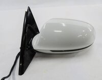 Thumbnail 6: 11-14 AUDI A8 S8 (D4 4H) LEFT P-FOLD LANE KEEP ASSIST DOOR MIRROR (IBIS WHITE)