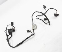 2011 AUDI A8 (D4 4H) REAR PDC PARK DISTANCE SENSOR SET-4 w/ HARNESS (IBIS WHITE)