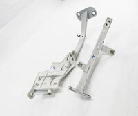 Thumbnail 4: 2011 AUDI A8 (D4 4H) LEFT RIGHT PASSENGER FENDER MOUNT MOUNTING BRACKET (WHITE)