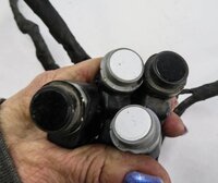 Thumbnail 6: 2011 AUDI A8 (D4 4H) FRONT PDC PARK DISTANCE SENSOR SET w/ HARNESS (IBIS WHITE)