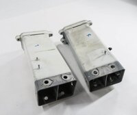 2011-2018 AUDI A8 S8 (D4 4H) FRONT BUMPER REINFORCEMENT BAR BRACKET SET