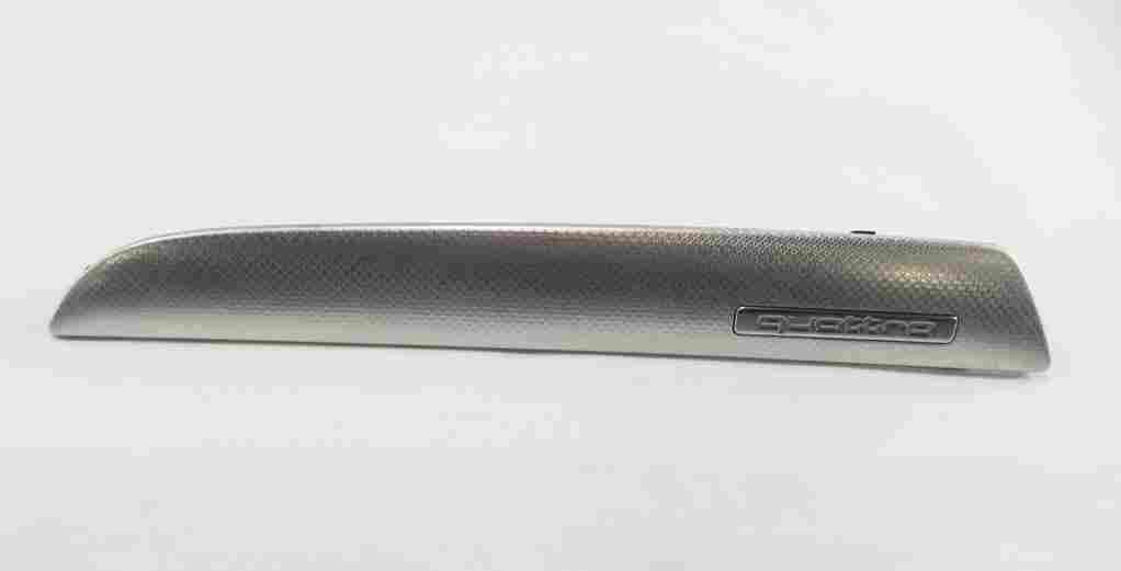 Thumbnail 5: 2009 AUDI A4 (B8 8K) DASH DOOR CONSOLE TRIM PANEL SET-6 (ALUMINUM FISH SCALE)