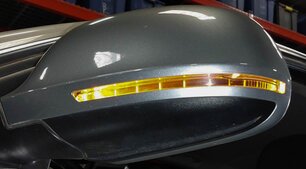 Thumbnail 2: 2009 AUDI A4 (B8 8K) SDN / WGN - RIGHT HEATED MEMORY AUTODIM DOOR MIRROR (GRAY)