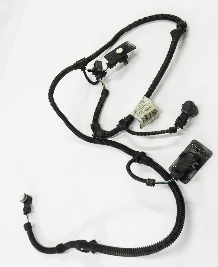 Thumbnail 4: 2011 PORSCHE CAYENNE (958) REAR PDC PARK DISTANCE SENSOR SET w/ HARNESS (WHITE)