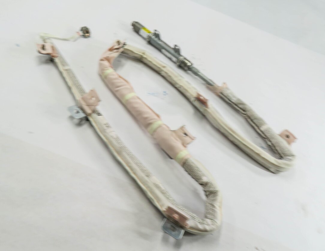 Thumbnail 5: 11-18 PORSCHE CAYENNE (958) RIGHT PASSENGER ROOF SIDE CURTAIN SRS AIRBAG AIR BAG