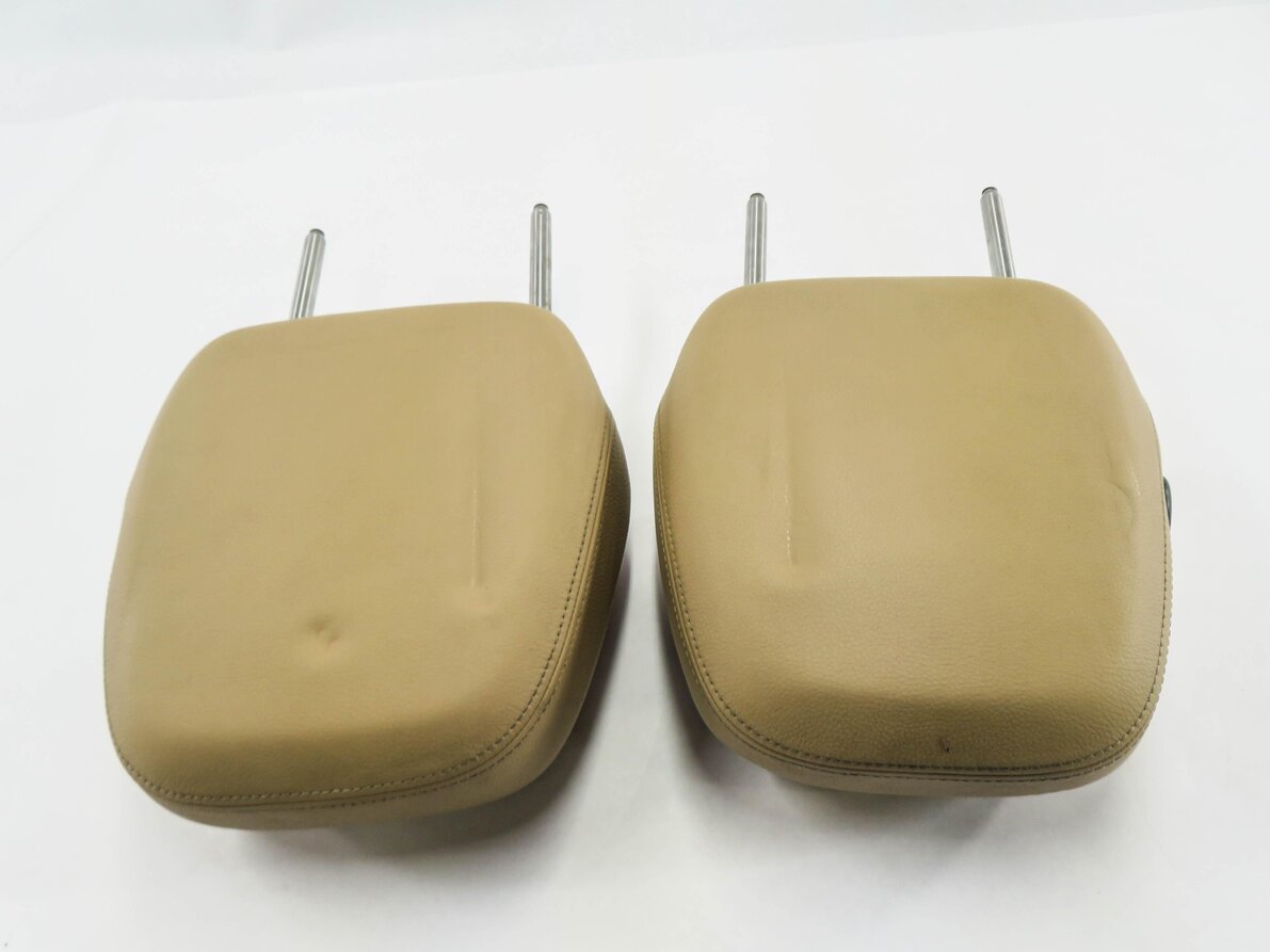Thumbnail 5: 2011 PORSCHE CAYENNE (958) FRONT LEFT & RIGHT SEAT HEADREST SET-2 (BEIGE)