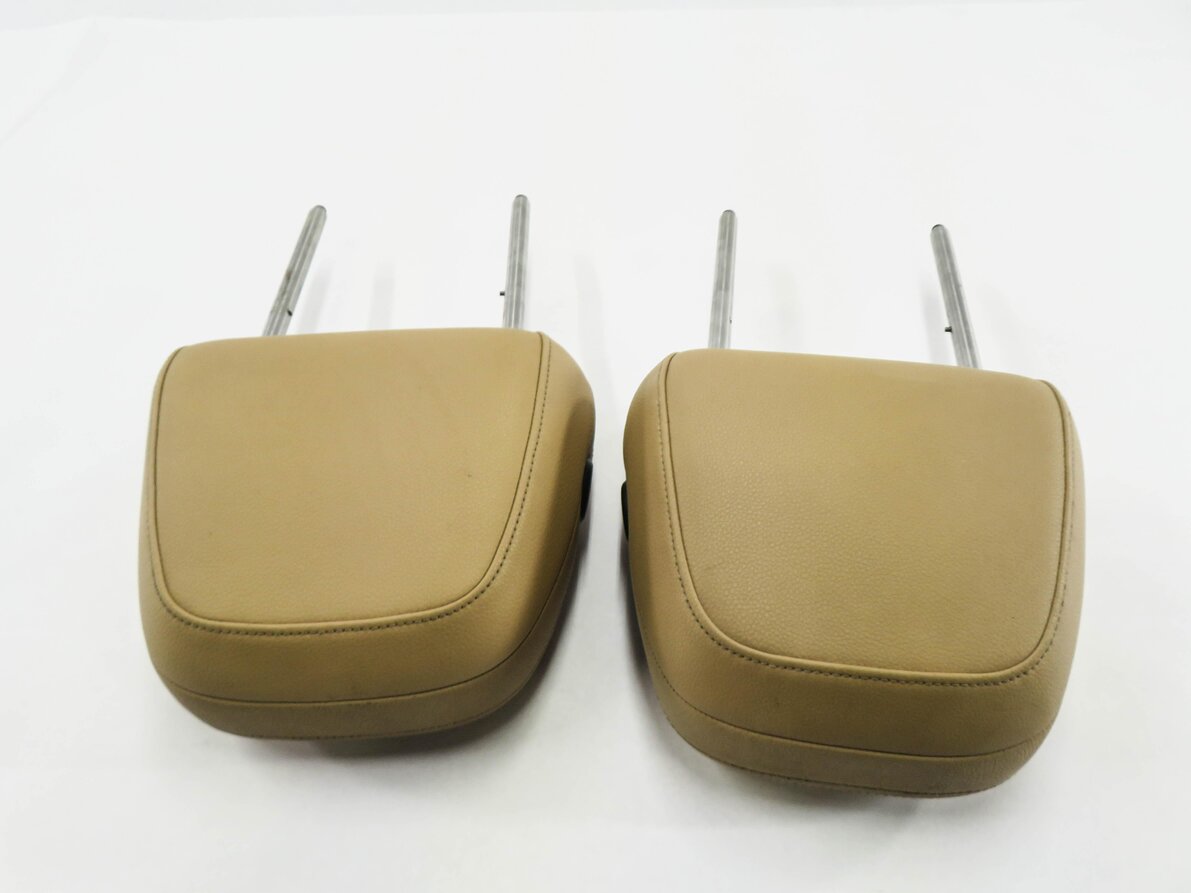 Thumbnail 6: 2011 PORSCHE CAYENNE (958) FRONT LEFT & RIGHT SEAT HEADREST SET-2 (BEIGE)