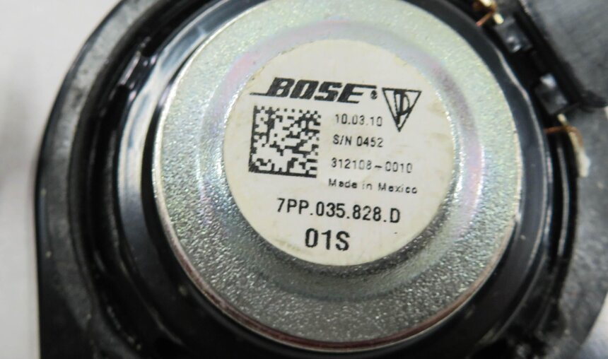 Thumbnail 6: 2011 PORSCHE CAYENNE (958) BOSE AUDIO SUB SUBWOOFER TWEETER SPEAKER SET w/ AMP