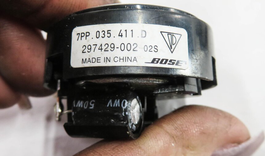 Thumbnail 8: 2011 PORSCHE CAYENNE (958) BOSE AUDIO SUB SUBWOOFER TWEETER SPEAKER SET w/ AMP