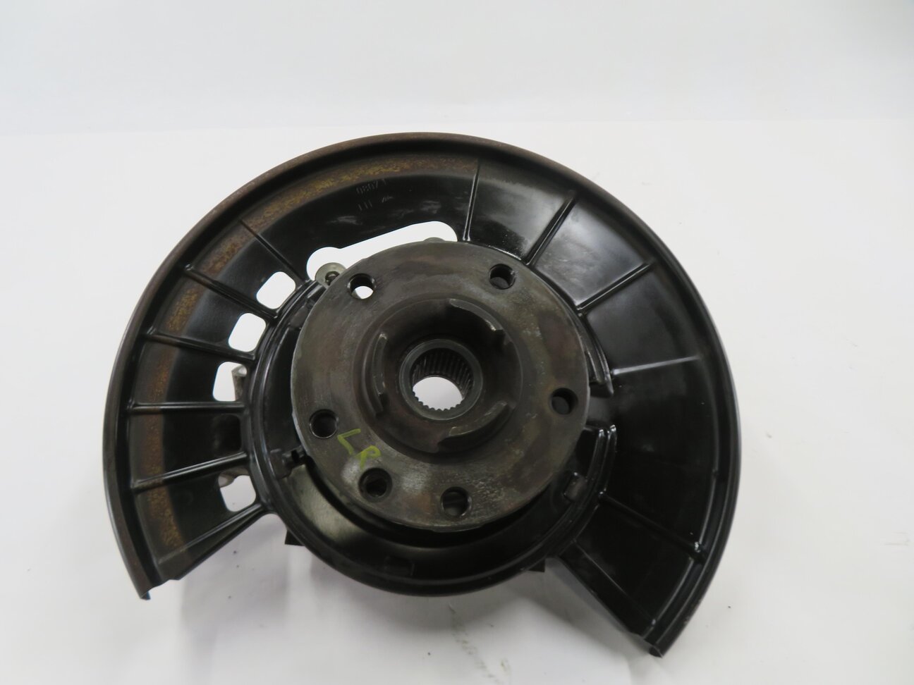 Thumbnail 10: 2011-2014 PORSCHE CAYENNE (958) LEFT DRIVER REAR SPINDLE KNUCKLE WHEEL HUB