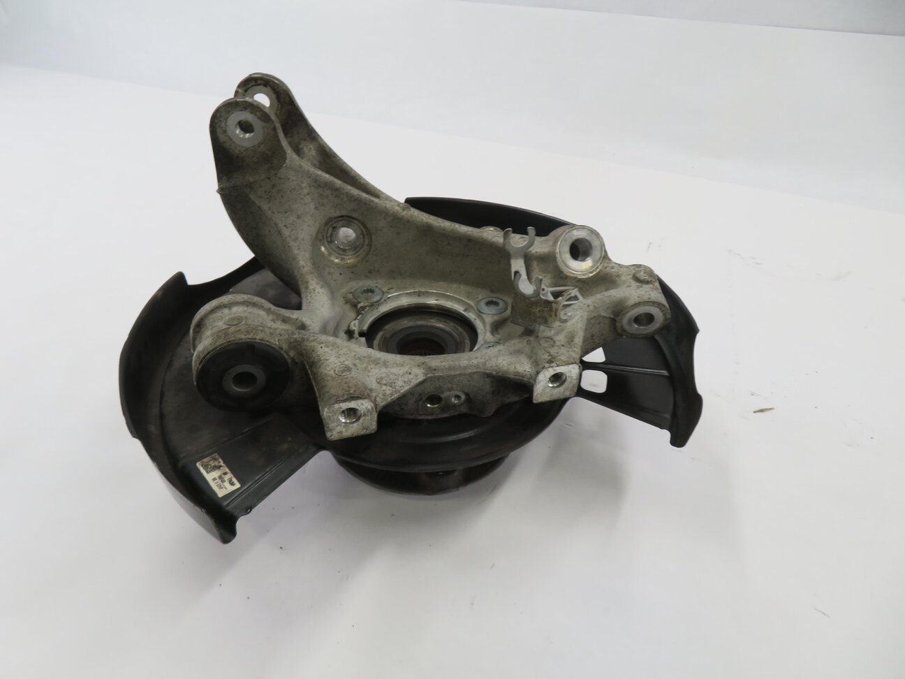 Thumbnail 7: 2011-2014 PORSCHE CAYENNE (958) LEFT DRIVER REAR SPINDLE KNUCKLE WHEEL HUB