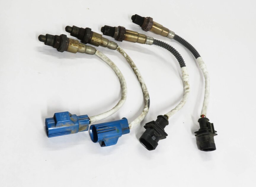 Thumbnail 4: 2013 RANGE ROVER (L405) 5.0L - PRE / POST CAT O2 OXYGEN LAMBDA PROBE SENSOR SET