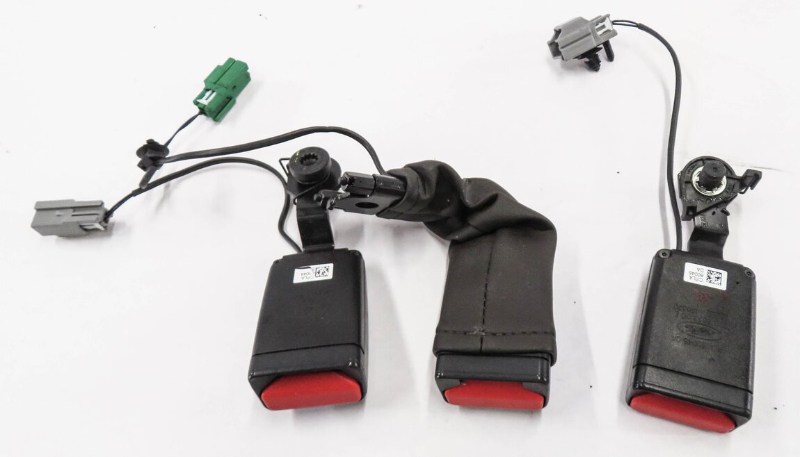 Thumbnail 5: 2013 RANGE ROVER (L405) REAR SEAT - SEATBELT BUCKLE RECEIVER SET-3 (BLACK)