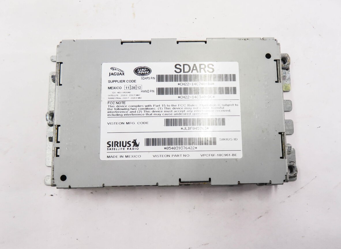 Thumbnail 2: 2012-2013 LR4 RANGE ROVER SPORT EVOQUE (L320 L538) SIRIUS SATELLITE RADIO MODULE