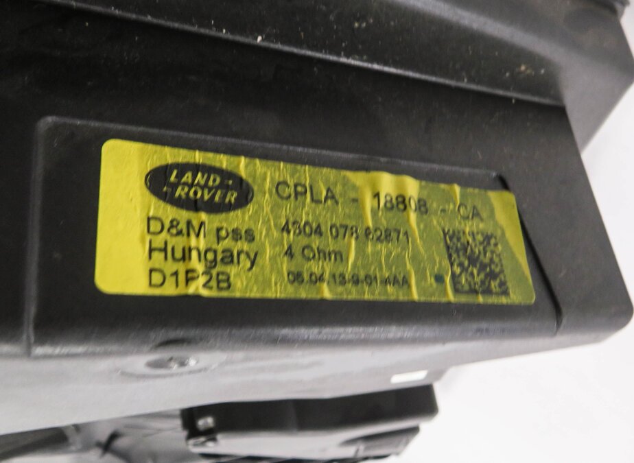 Thumbnail 9: 2013 RANGE ROVER (L405) RADIO STEREO SUB SUBWOOFER SPEAKER