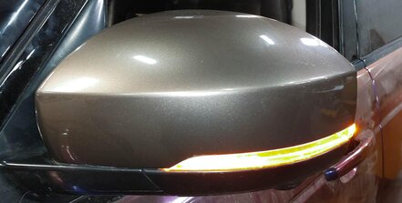 Thumbnail 2: 2013 RANGE ROVER (L405) LEFT - PFOLD HEAT AUTODIM CAMERA DOOR MIRROR (BRONZE)