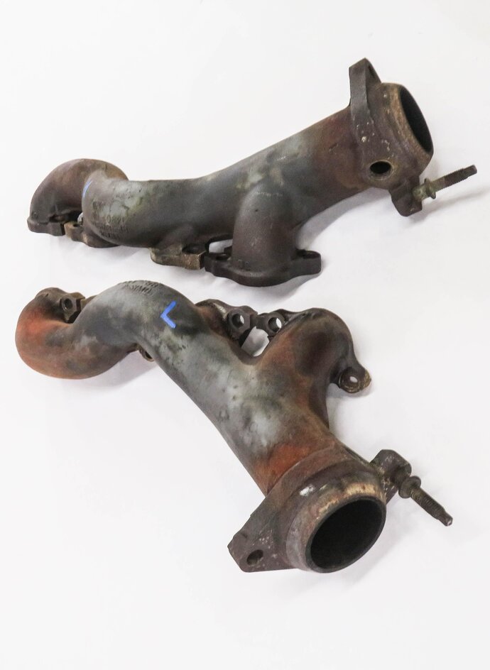 Thumbnail 4: 10-20 JAGUAR FTYPE XF XJ RANGE ROVER SPORT (L405 L494) 5.0L EXHAUST MANIFOLD SET