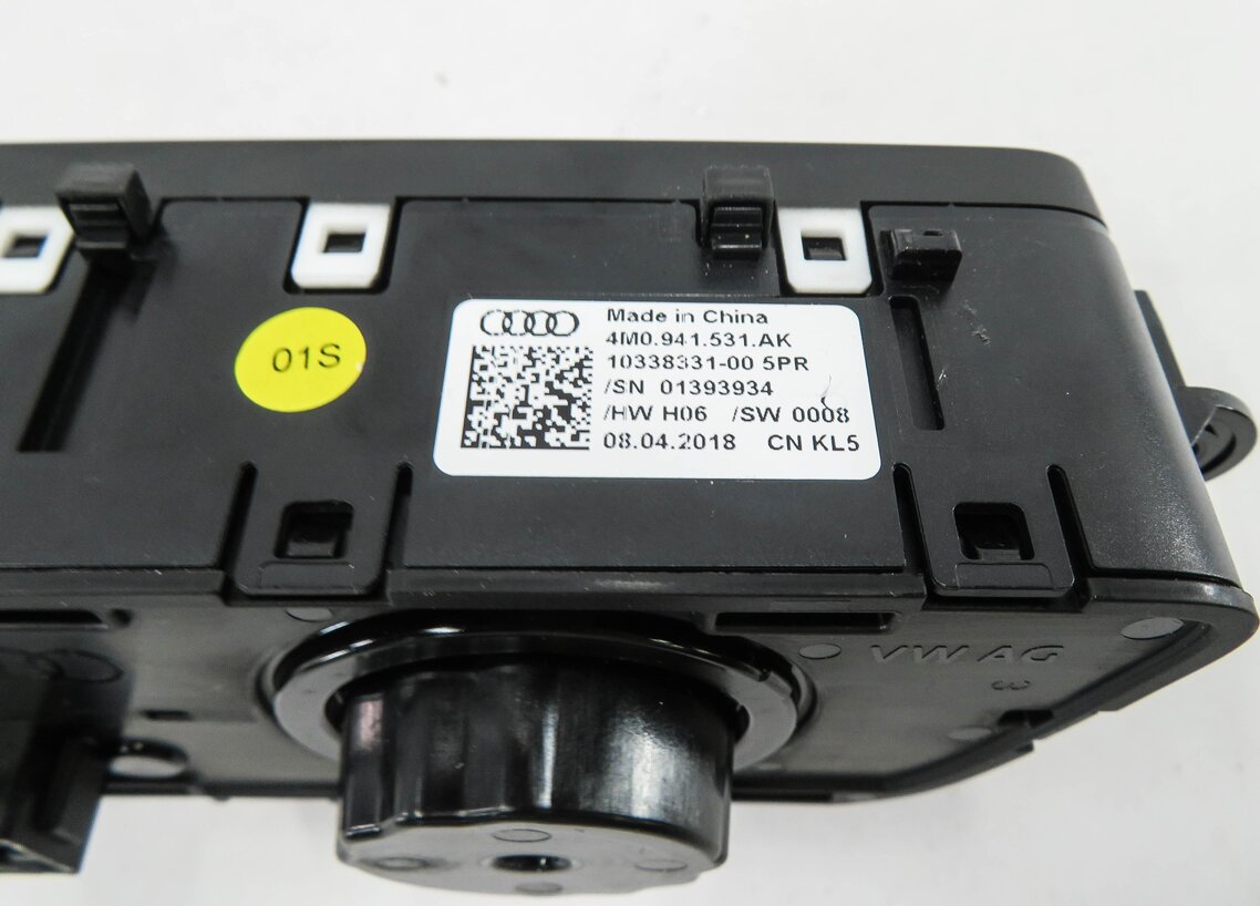Thumbnail 7: 2016-2021 AUDI A4 A5 S4 S5 RS5 Q7 (B9 8W 8WS 4M) HEADLIGHT SWITCH