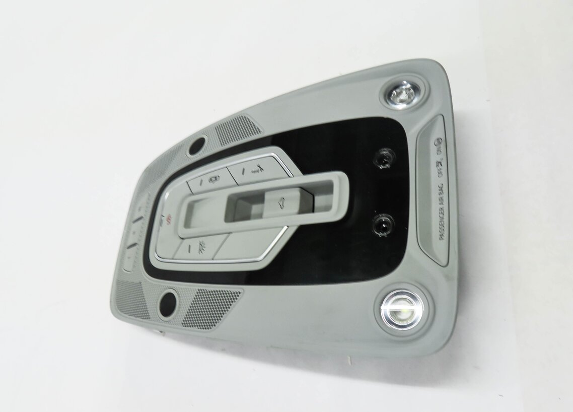 Thumbnail 4: 2017-2018 AUDI A4 (B9 8W) FRONT DOMELIGHT MAP READING LIGHT LAMP (GRAY)