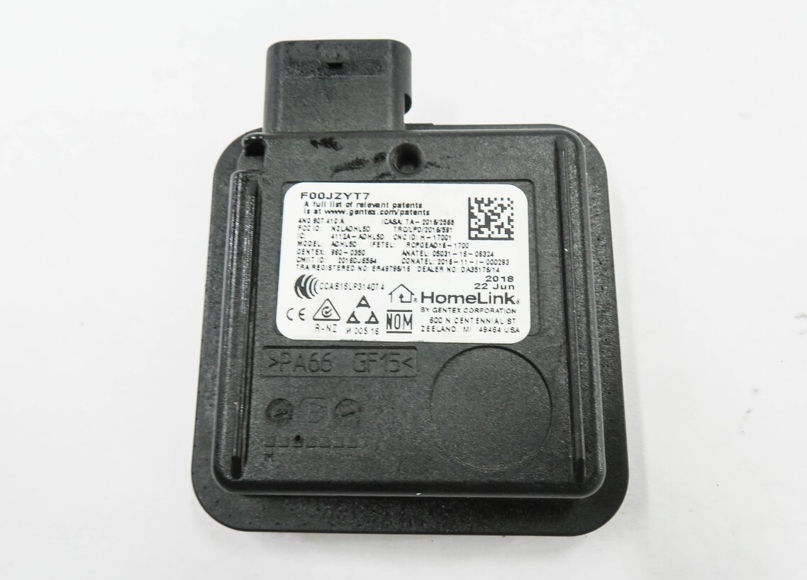 Thumbnail 6: 2018 AUDI A4 (B9 8W) HOMELINK MODULE GARAGE DOOR GATE CONTROL MODULE