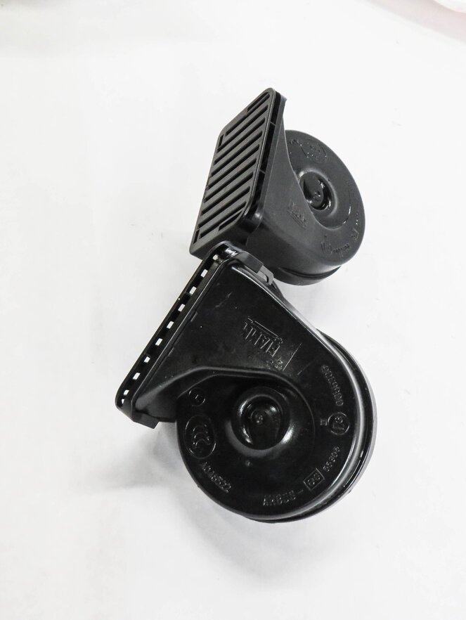 Thumbnail 4: 10-16 LAND ROVER LR4 - RANGE ROVER SPORT (L320) HIGH & LOW TONE SAFETY HORN SET