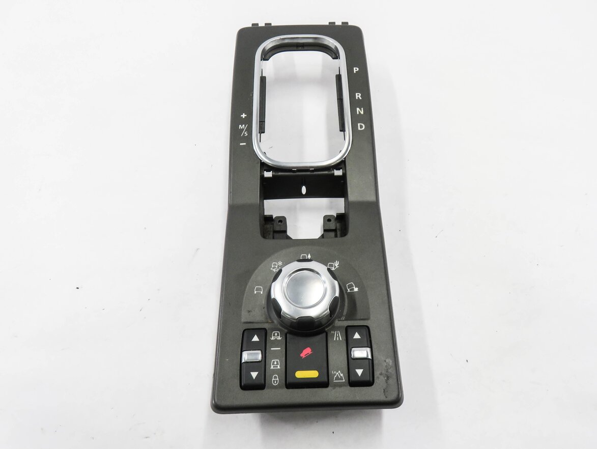 2010 RANGE ROVER SPORT (L320) FRONT SHIFTER TRIM w/ TERRAIN CONTROL SWITCH