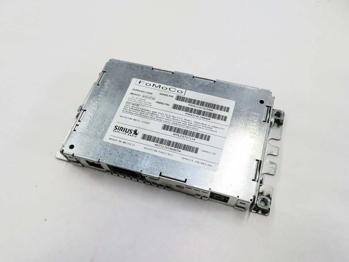 2010 RANGE ROVER SPORT (L320) SIRIUS SATELLITE RADIO RECEIVER CONTROL MODULE