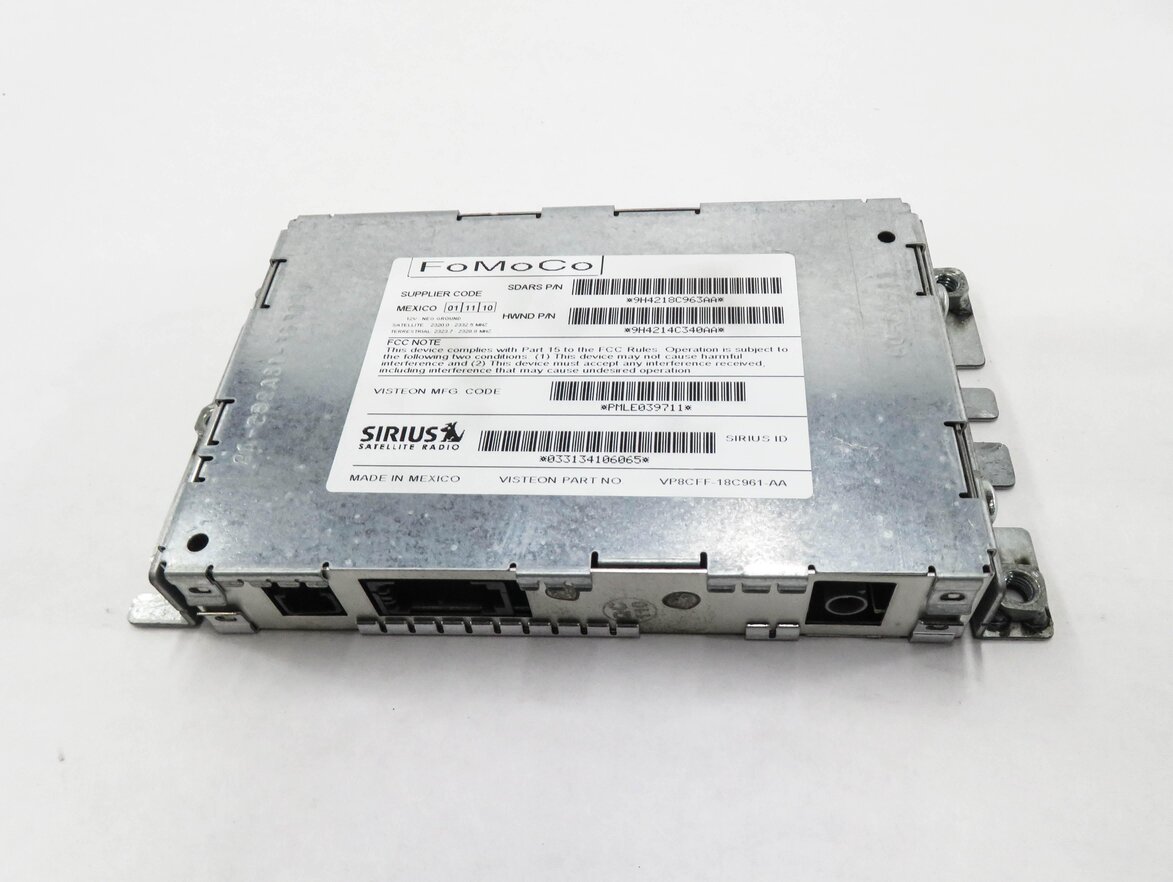Thumbnail 2: 2010 RANGE ROVER SPORT (L320) SIRIUS SATELLITE RADIO RECEIVER CONTROL MODULE