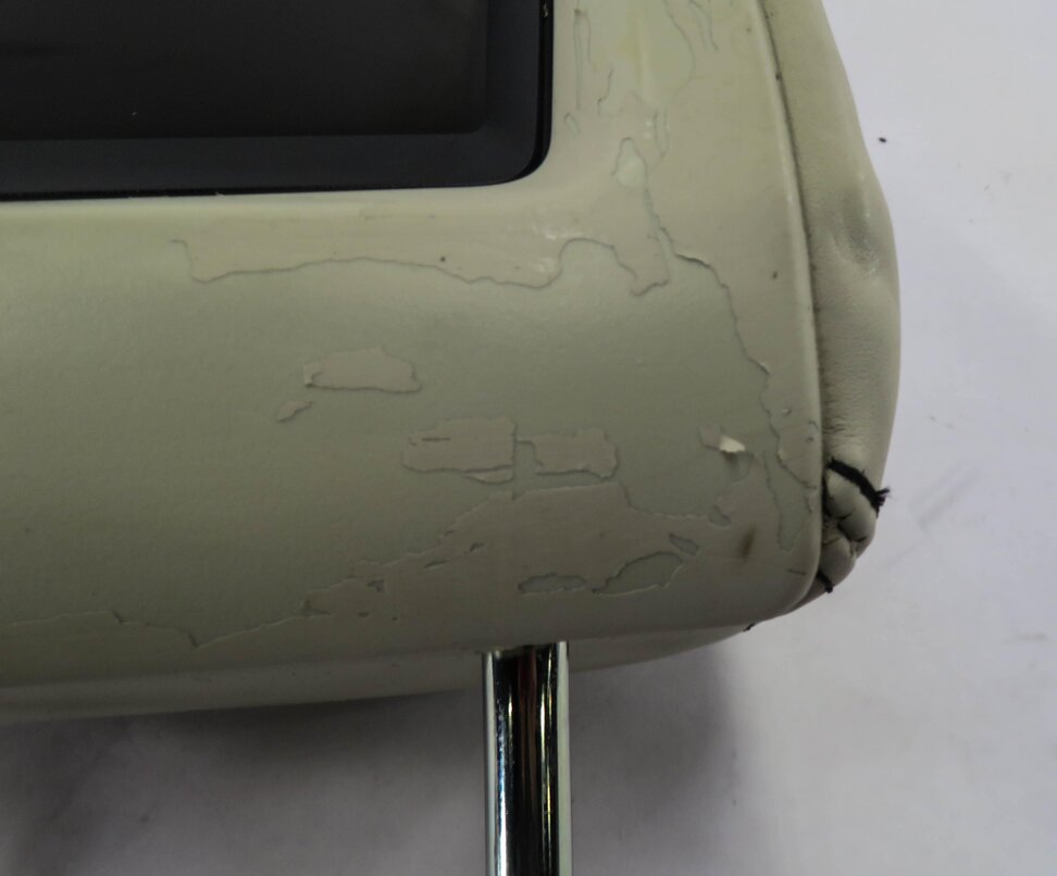 Thumbnail 9: 06-12 RANGE ROVER SPORT (L320) RIGHT FRONT PASSENGER HEADREST w/ SCREEN (IVORY)